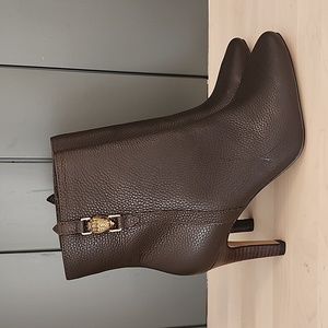 New Kurt Geiger London Shoreditch High Heel Leather Ankle Boots